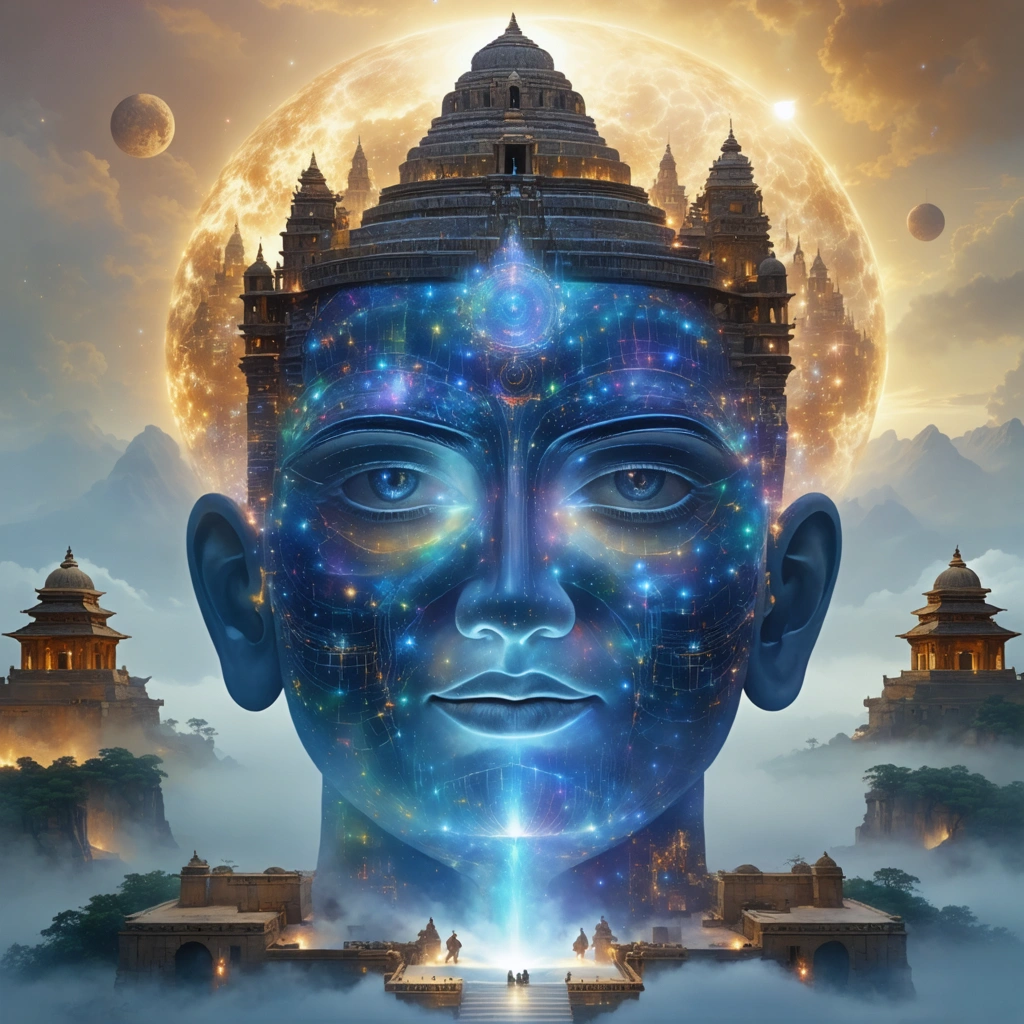 Guru: Wisdom’s Global Guide: Guru figures inspire learning in spiritual and academic realms.